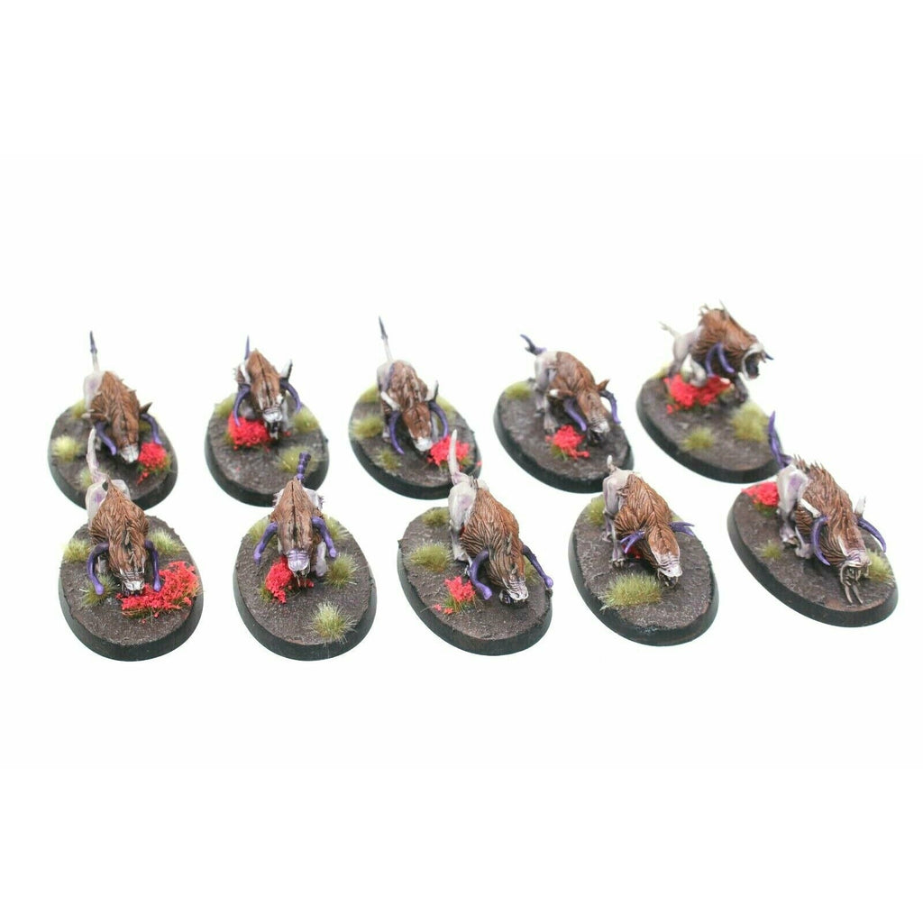 Warhammer Warriors Of Chaos Chaos Hounds Well Painted - A20 - TISTA MINIS