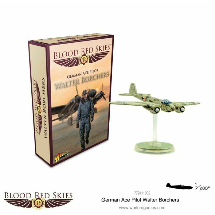 Blood Red Skies German Ace Pilot Walter Borchers New - TISTA MINIS