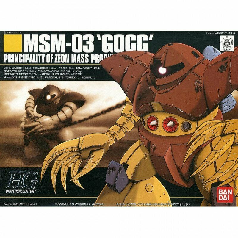 Gundam HGUC 1/144 #08 Gogg New - Tistaminis