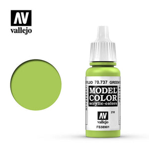 Vallejo Model Colour Paint Green Fluorescent (70.737) - Tistaminis