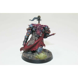Warhammer Chaos Space Marines Chaos Lord Well Painted | TISTAMINIS