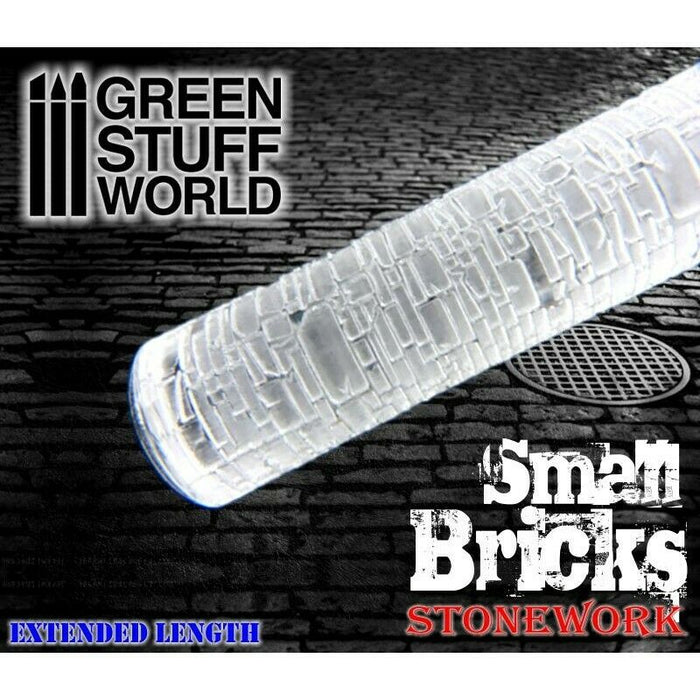 Green Stuff World Rolling Pin Small Bricks New - TISTA MINIS