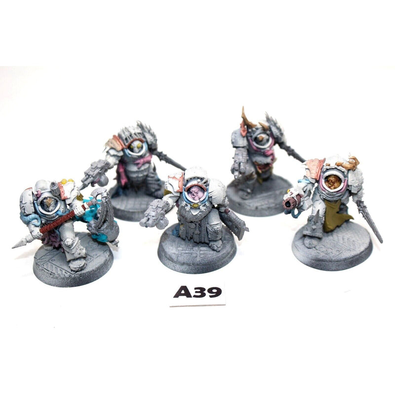 Warhammer Chaso Space Marines Blightlord Terminators - A39 - Tistaminis