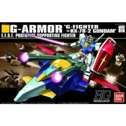 HGUC 1/144 #50 G-Armor 'G-Fighter + RX-78-2 Gundam' New - Tistaminis