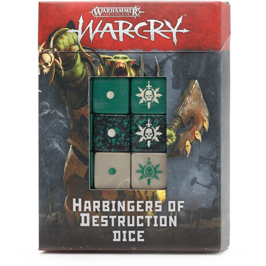 Warhammer WARCRY: HARBINGERS OF DESTRUCTION DICE New - TISTA MINIS