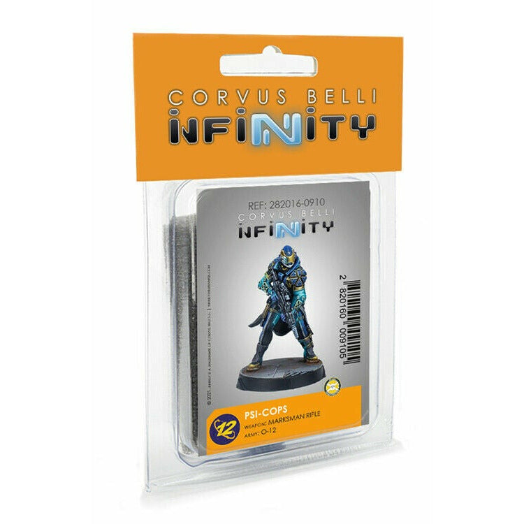 Infinity: O-12: Psi-Cops (Marksman Rifle) Dec 2021 Pre-Order - Tistaminis