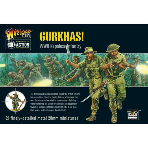 Bolt Action British Gurkhas New - WGB-BI-04 - TISTA MINIS