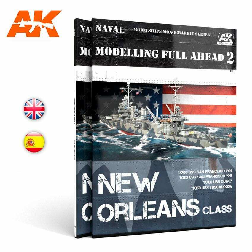 AK Interactive MODELLING FULL AHEAD 2 - English New - Tistaminis