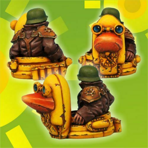 Scibor Miniatures Moskal Admiral on Panzer Duck New - TISTA MINIS