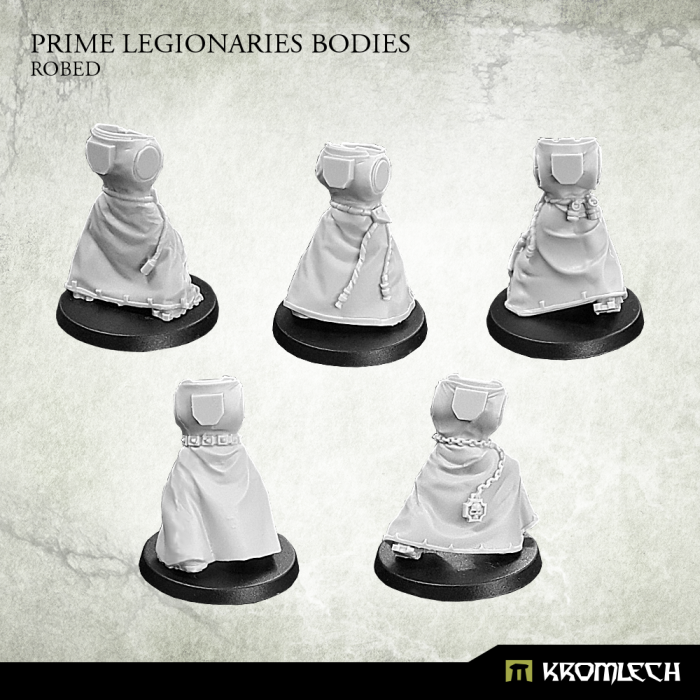 Kromlech Prime Legionaries Bodies: Robed - TISTA MINIS