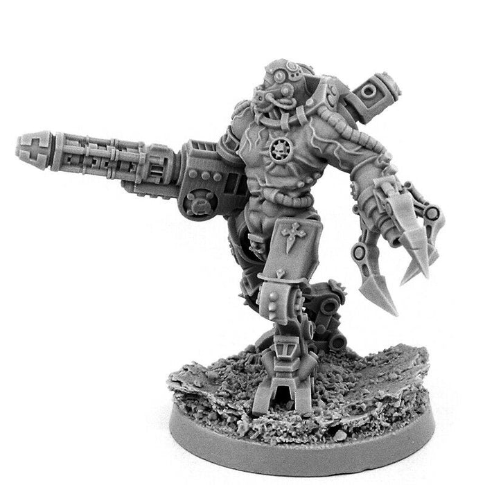 Wargames Exclusive MECHANIC ADEPT KATATON BATTLE SERVITOR WITH GRAVI-CANNON New - Tistaminis