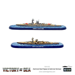 Victory at Sea Admiral Graf Spee & Admiral Scheer New - TISTA MINIS