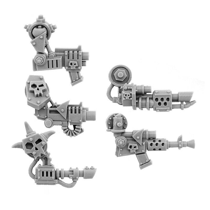 Wargames Exclusive ORK CYBORG CONVERSION BITS BIONIC SLUGGA ARM K/401 RIGHT New - TISTA MINIS