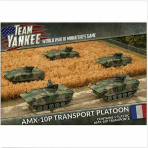 World War 3: Team Yankee French AMX-10P Transport Platoon New - TISTA MINIS
