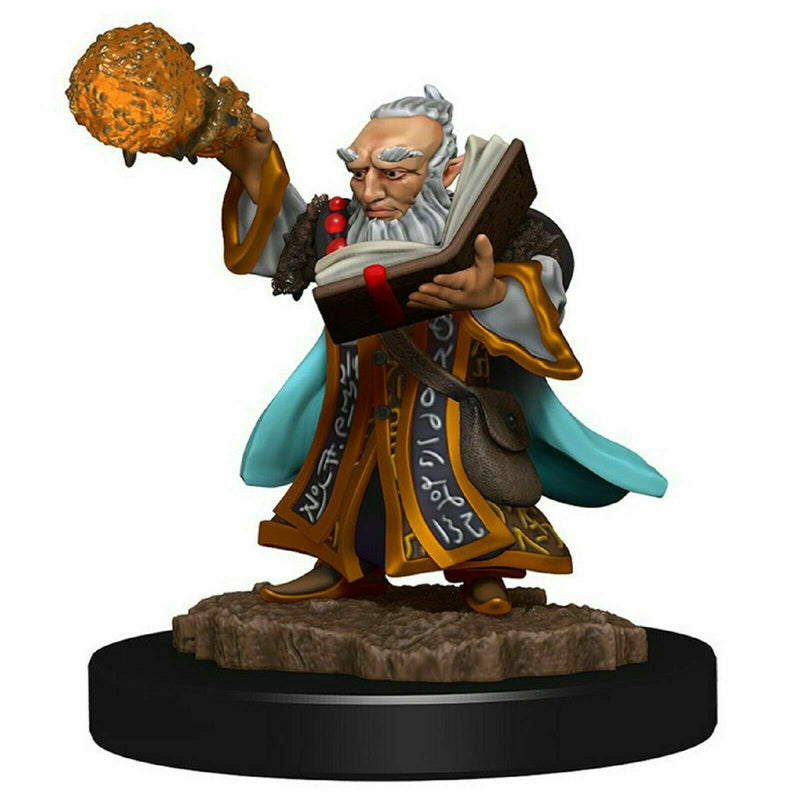 D&D Minis: Icons of the Realms Premium Figures Wave 5: Gnome Wizard Male New - Tistaminis