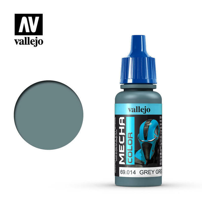 Vallejo Mecha Colour Paint Grey Green (69.014) - Tistaminis