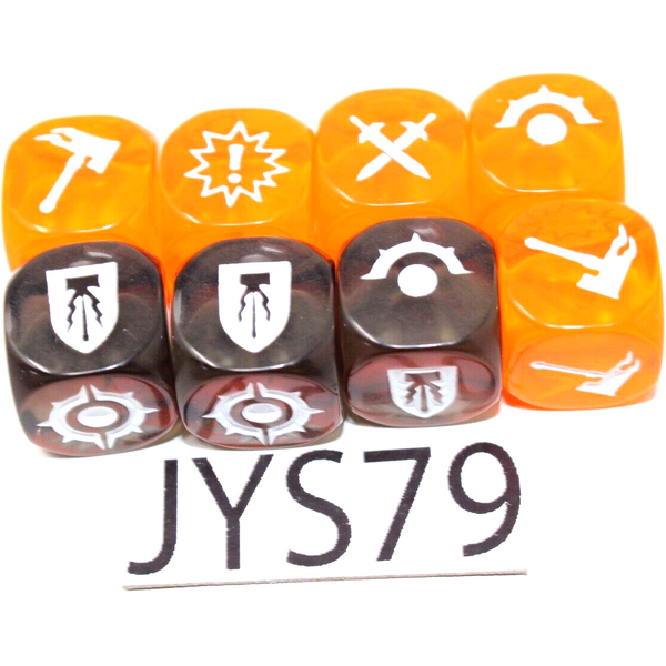 Warhammer Shadespire Chosen Axes Dice - JYS79