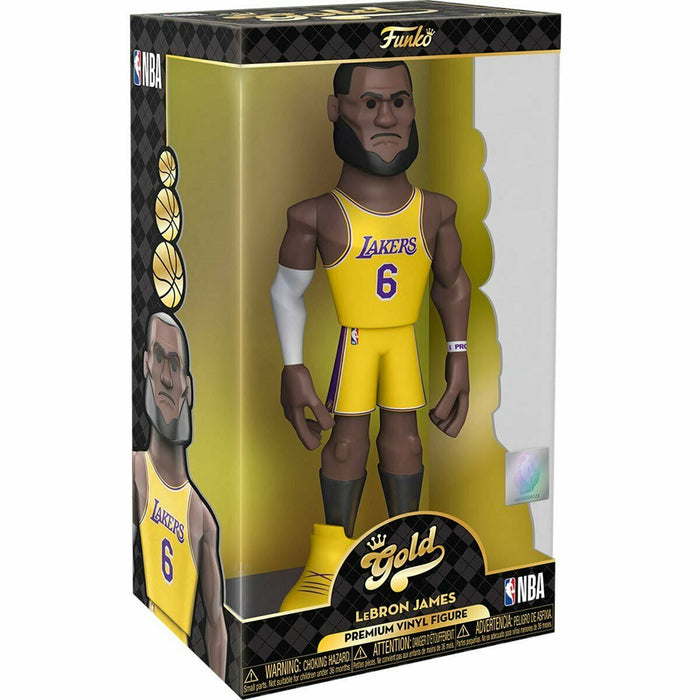 Funko POP GOLD 12" NBA LEBRON JAMES (LAKERS) New - Tistaminis