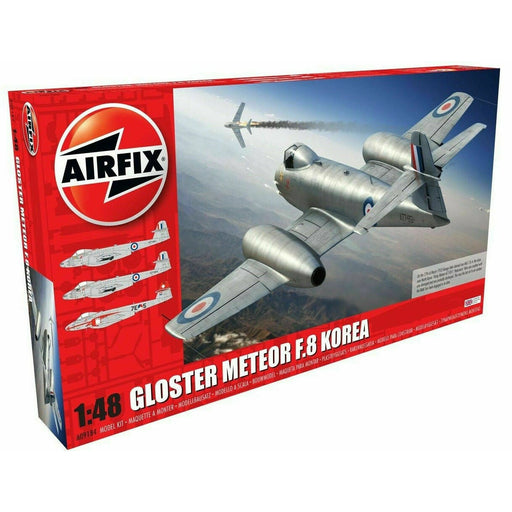 AIRFIX GLOSTER METEOR F8 KOREAN WAR (1/48) AIR09184 New - TISTA MINIS