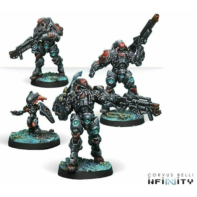 Infinity: Combined Army Suryats, Assault Heavy Infantry New - TISTA MINIS