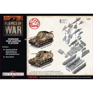 Flames of War	Hornisse/Hummel Platoon (x4 Plastic) July 23 Pre-Order - Tistaminis