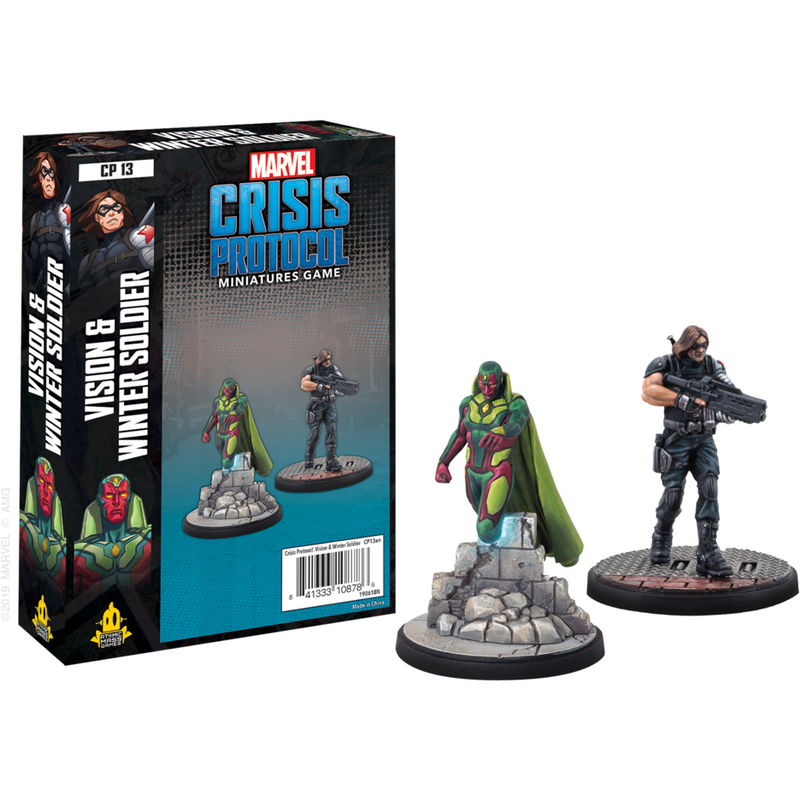 MARVEL Crisis Protocol : VISION & WINTER SOLDIER CHARACTER PACK CP13EN New - TISTA MINIS