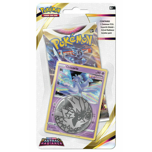 Pokemon Astral Radiance Checklane Blister - Oricorio May 27th Pre-Order - Tistaminis