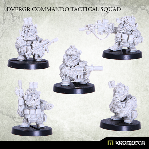 Kromlech Dvergr Commando Tactical Squad New - TISTA MINIS