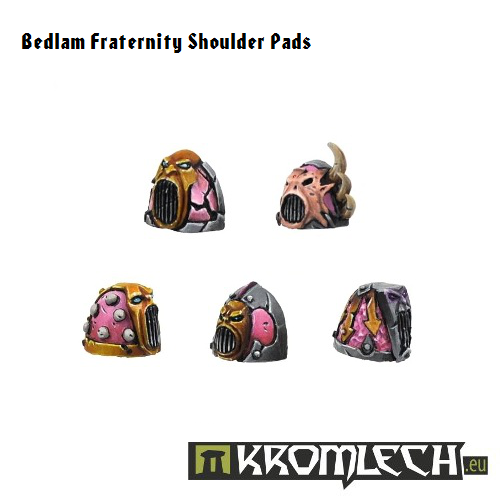 Kromlech Bedlam Fraternity Shoulder Pads New - TISTA MINIS