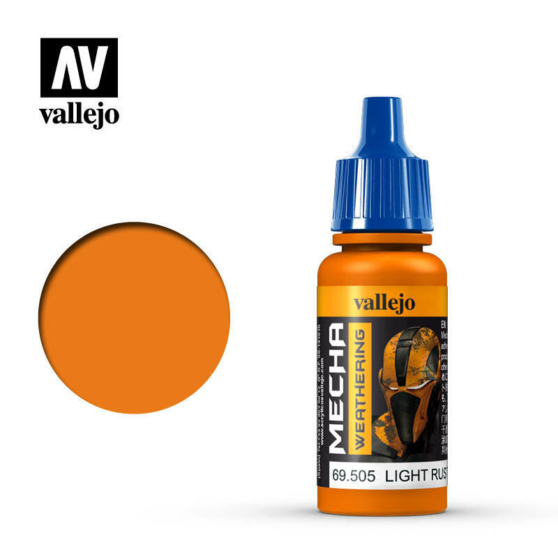 Vallejo Mecha Colour Paint Light Rust Wash (69.505) - Tistaminis