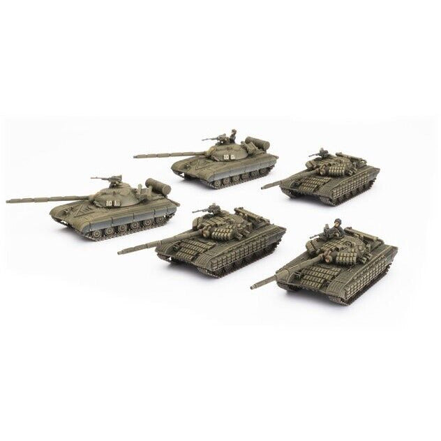 Team Yankee Soviet T-64 Tank Company (x5 Plastic) Pre-Order - December 2022 - Tistaminis