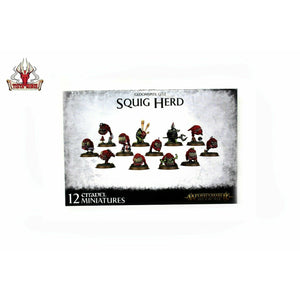 Warhammer Orcs And Goblins Squig Herd New - TISTA MINIS