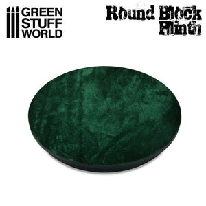 Green Stuff World Round Top Display Plinth 8cm New - TISTA MINIS