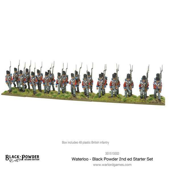 Black Powder 2nd edition Waterloo Starter Set New - TISTA MINIS