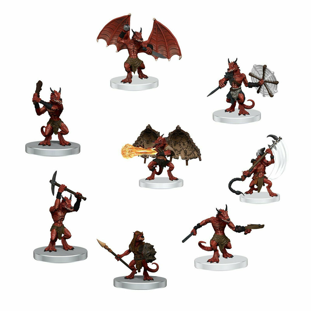 D&D Minis: Icons of the Realms: Kobold Warband June 2021 Pre-Order - TISTA MINIS
