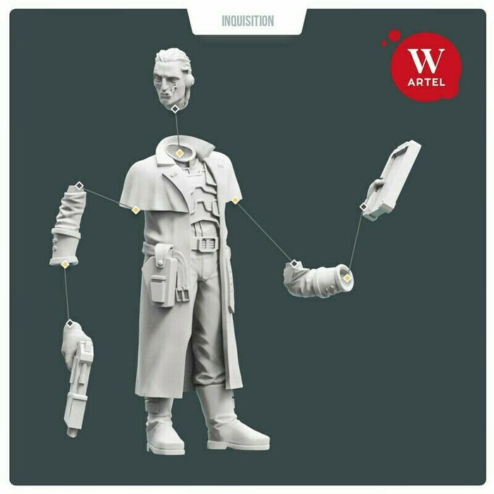 Artel Miniatures - Inquisition Agent Blank 28mm New - TISTA MINIS