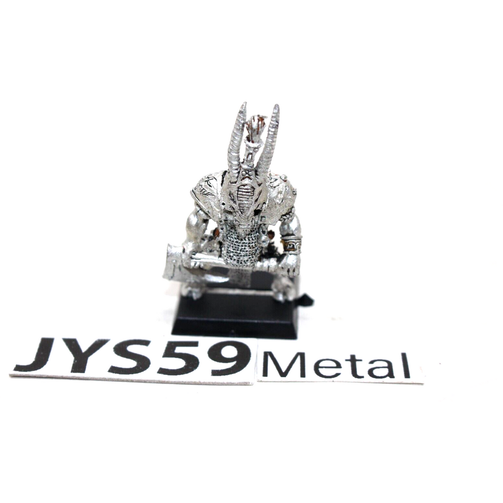 Warhammer Beastmen Beast Lord Great Weapon metal  - JYS59 - Tistaminis