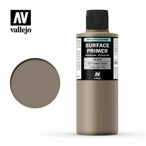 Vallejo Surface Primer Acrylic- IDF Israeli Sand Grey FS30372 200ml - TISTA MINIS