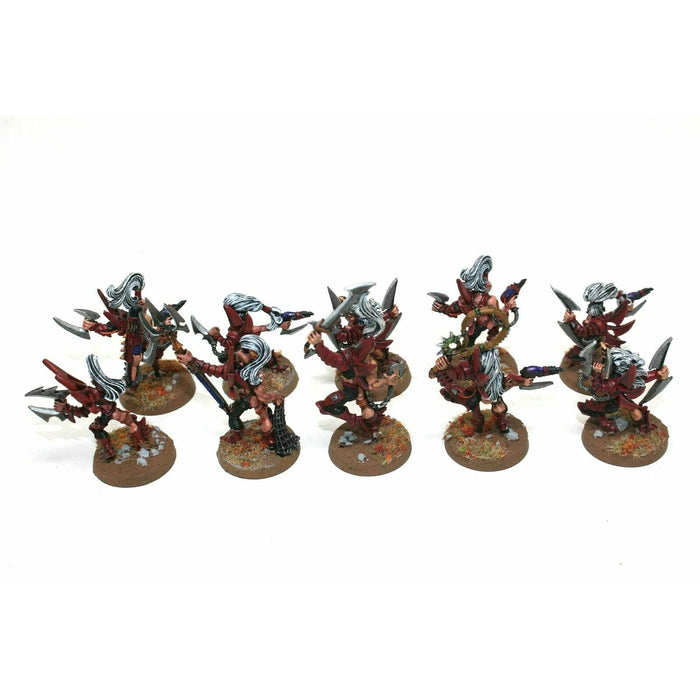 Warhammer Dark Eldar Wyches Metal Well Painted OOP JYS13 - Tistaminis