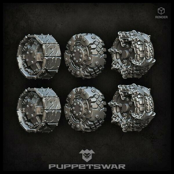 Puppets War Big Orc Wheels New - Tistaminis