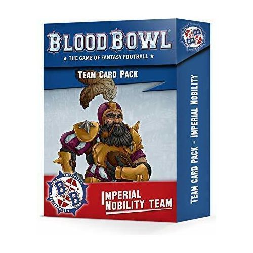 Warhammer Bloodbowl Imperial Nobility Team Card Pack New - Tistaminis