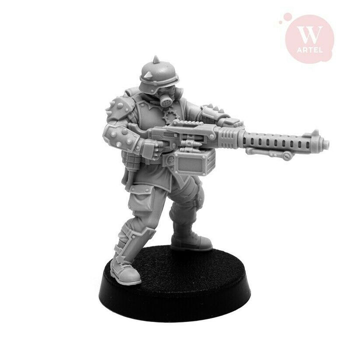 Artel Miniatures - Crimson Legion Heavy Trooper 28mm New - TISTA MINIS