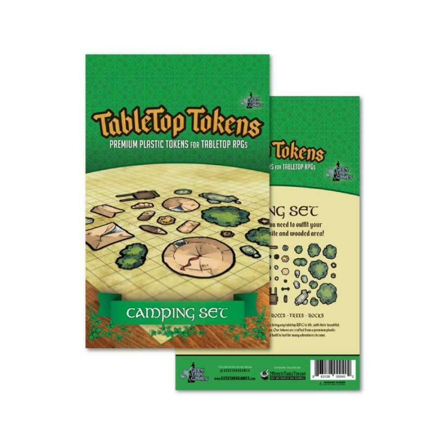 TABLETOP TOKENS CAMPING SET New - TISTA MINIS