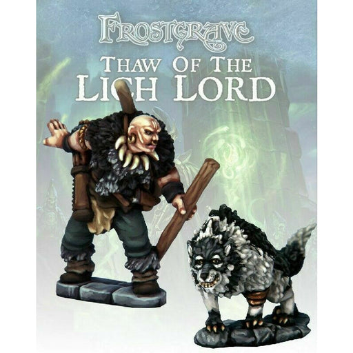 Frostgrave Cultist Tracker & War Hound New - TISTA MINIS