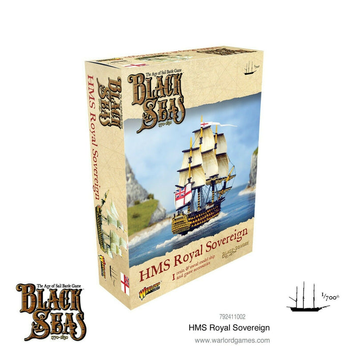 Black Seas HMS Royal Sovereign New - TISTA MINIS