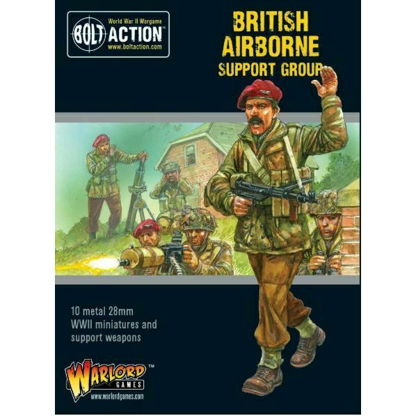 Bolt Action British Airborne Support Group New - TISTA MINIS