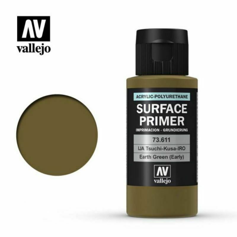 Vallejo Surface Primer Acrylic- IJA TUTIKUSA-IRO 60ml - TISTA MINIS
