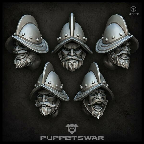 Puppets War Conquista Troopers Heads New - Tistaminis