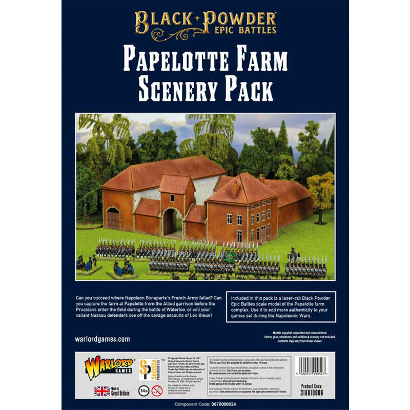 Epic Battles: Waterloo - Papelotte Farm Scenery Pack New - Tistaminis