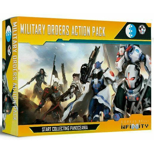 Infinity: PanOceania Military Orders Action Pack April 30 Pre-Order - Tistaminis